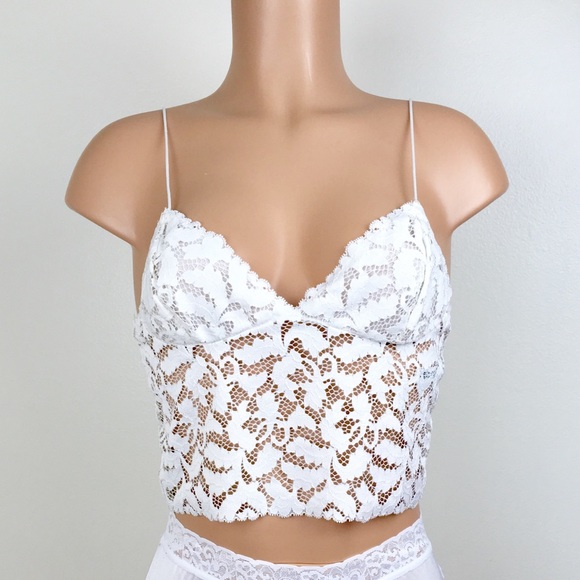 Free People Tops - Intimately Free People Crop Top Bralette Lace